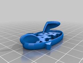 zara name tag 3d printing awesome dogs 3d print model - Mito3D