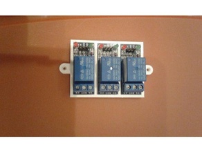 relais mont de l'électronique 3d print model - Mito3D