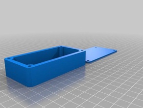 meu personalizados personalizador de tampa caixa orifícios parafuso diy personalizado 3d print model - Mito3D