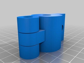 morsetto di tubo strumenti su misura 3d print model - Mito3D