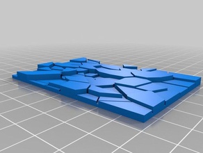 3x2 inch base miniatures 3d printing 3d print model - Mito3D