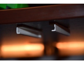 brackets standard led remote organization bracket holder 3d print model - Mito3D