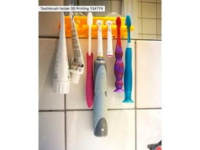 porte-brosse à dents L'impression 3d le titulaire des toilettes brosse 3d print model - Mito3D