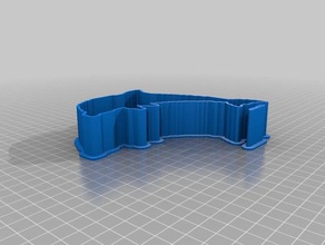 dolphin cortador de cookie cozinha e sala jantar personalizado 3d print model - Mito3D