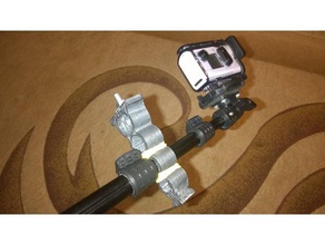 Einbeinstativ stabilizer mount Kamera 3d print model - Mito3D