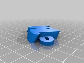 my customized iamburny's text - tim organization 3d print model - Mito3D