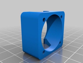 25mm support fan hotend de l'hexagone Imprimante 3d accessoires hexagone hexagonal soutien tobeca 2 3d print model - Mito3D