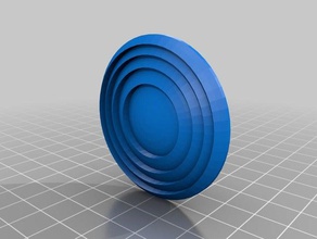 fesnel de la lentille physique et l'astronomie 3d print model - Mito3D