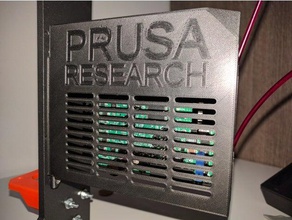 prusa i3 mk2 rambo 13l cover 3d printer parts housing board 3d print model - Mito3D