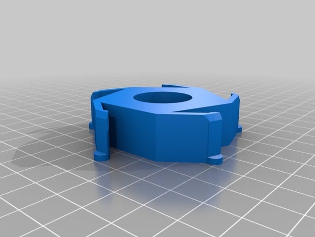 meu personalizados spool adaptador hub Impressora 3d de peças personalizado 3D print model - Mito3D