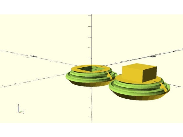 paramétrique hyperbolique engrenage à vis sans fin l'ingénierie openscad 3D print model - Mito3D