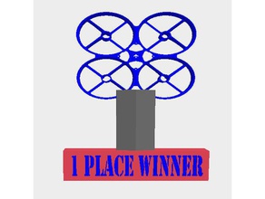 tiny whoop trophy - first place r c vehicles 3d print model - Mito3D