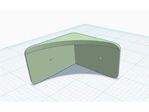 table corner protector 125 inch dbs 3dprintable 3d print model - Mito3D