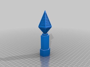mtg kupa heykeller hedron sihirli toplama toplantısı 3d print model - Mito3D