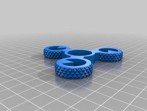 my customized fidget spinners cutouts mechanical toys 3d print model - Mito3D
