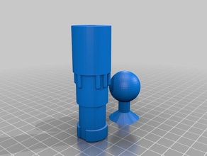 scotty ram-ball-mount 3d-drucken 3d print model - Mito3D
