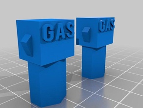 gas pump new style 3d printing 3d print model - Mito3D