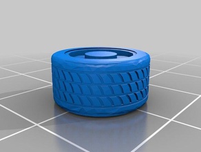 flower wheels 3d printing 3d print model - Mito3D