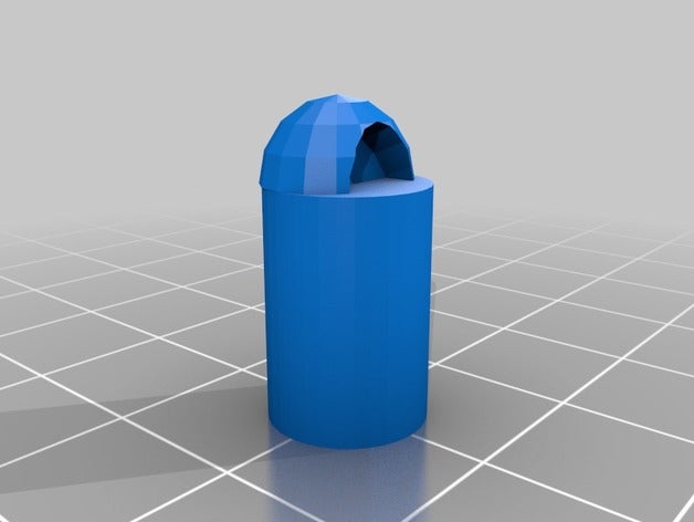 trash can 64 3d printing 3D print model - Mito3D