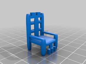 cadeira elétrica A impressão 3d 3d print model - Mito3D
