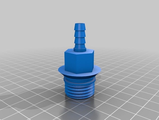 cnc spindle cooling pump adapter 3d printing hose 3D print model - Mito3D