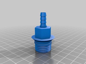 eje cnc bomba de refrigeración del adaptador La impresión en 3d la manguera 3d print model - Mito3D