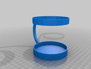 coffee cup handle kitchen & dining holder mug 3d print model - Mito3D