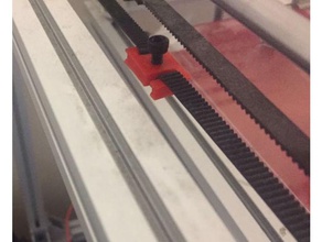 algunos accesorios de la impresora Impresora 3d 8mm correa el tensor hardware tuerca openscad tornillo suave varilla apriete manual 3d print model - Mito3D
