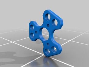 hammerhead spinner fidget Hai 3d print model - Mito3D