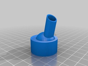 squeezie apretón de beber La impresión en 3d la botella el tapón tapa fácil ingeniosa exprimidor útil agua 3d print model - Mito3D