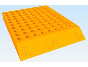 le support de piles aa l'électronique 3d print model - Mito3D
