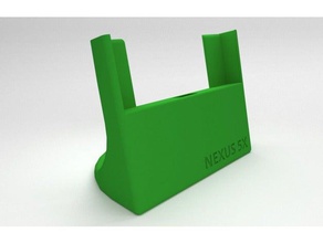 nexus 5x de ligação estação base telefone celular suporte carga dock nexo carregador usb 3d print model - Mito3D