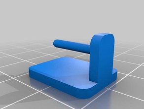 crochet tringle à rideau de l'organisation 3d print model - Mito3D