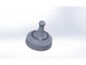 eisstock - curling Spielzeug & Spiele Eisen testen Eis Sport Tisch passiv 3d print model - Mito3D