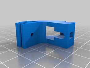 ein Vorhang clip Ersatz-Teile 3d print model - Mito3D