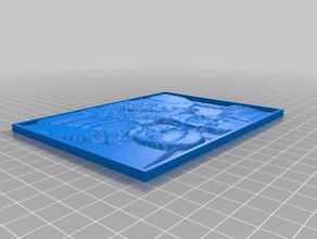 ty bana 2d sanat özelleştirilmiş 3d print model - Mito3D