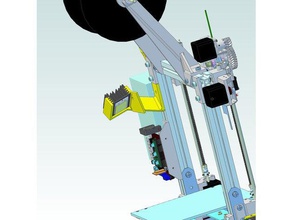 Beleuchtung, al-Profil, 3d-Drucker 3d Drucker Zubehör die led-Beleuchtung rebel ii 3d print model - Mito3D