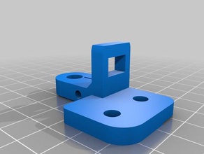 El titular de la varilla 7mm Impresora 3d las piezas 3d print model - Mito3D