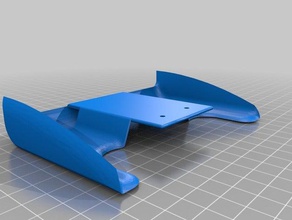 tamiya rising storm rear wing 3d printing 3d print model - Mito3D