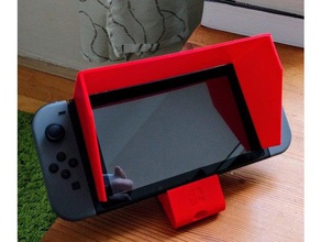 nintendo switch sun shield toy & game accessories 3d print model - Mito3D
