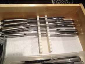 13 bloco de faca cozinha e sala jantar 3d print model - Mito3D
