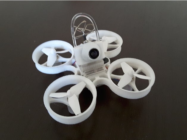 unzerstörbar winzigen whoop tpu-90mm 2s r c Fahrzeuge 7,4 Volt 85x20 betaflight Kamera fx cleanflight hülsenloses coreless motor Drohne eachine tx01 tx02 tx03 fpv fpv-Antenne mount racing horizon hobby multirotor nano ninja semiflex Polycarbonat quadcopter rakonheli sp evo f3 winzige Schreien tpu ultimaker 3D print model - Mito3D