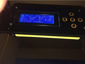 anet a8 led strip titular Impressora 3d acessórios atualização tira de 3d print model - Mito3D