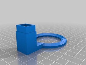yet another fun duct anet a8 3d printer parts 3d print model - Mito3D