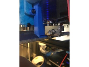 hypercube 3d printer - adjustable extended fan duct clone different hotends parts cooling tech2c 3d print model - Mito3D