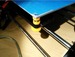 zonestar p802 heatbed adjustment wheel spring guide 3d printer parts tronxy 3d print model - Mito3D