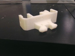 3 Optik saptırma biter arriage rostock'ta 3d yazıcı parçaları taşıma delta kossel mini 3d print model - Mito3D