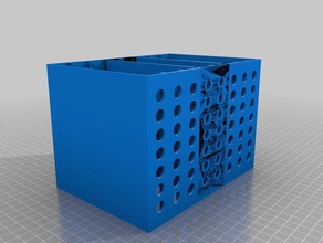 8 ranura de la estantería La impresión en 3d 3d print model - Mito3D