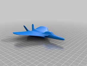 toy jet airplane vehicles fighter 3d print model - Mito3D