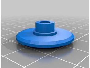 fidget violín spinner tapacubos los gadgets 3d print model - Mito3D